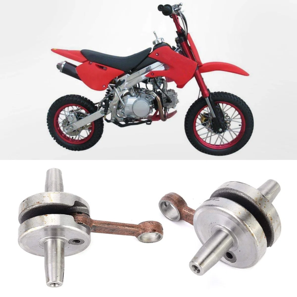 Albero motore ATV, albero motore albero motore in metallo adatto per 47cc 49cc Mini Dirt Bike ATV accessorio pratico