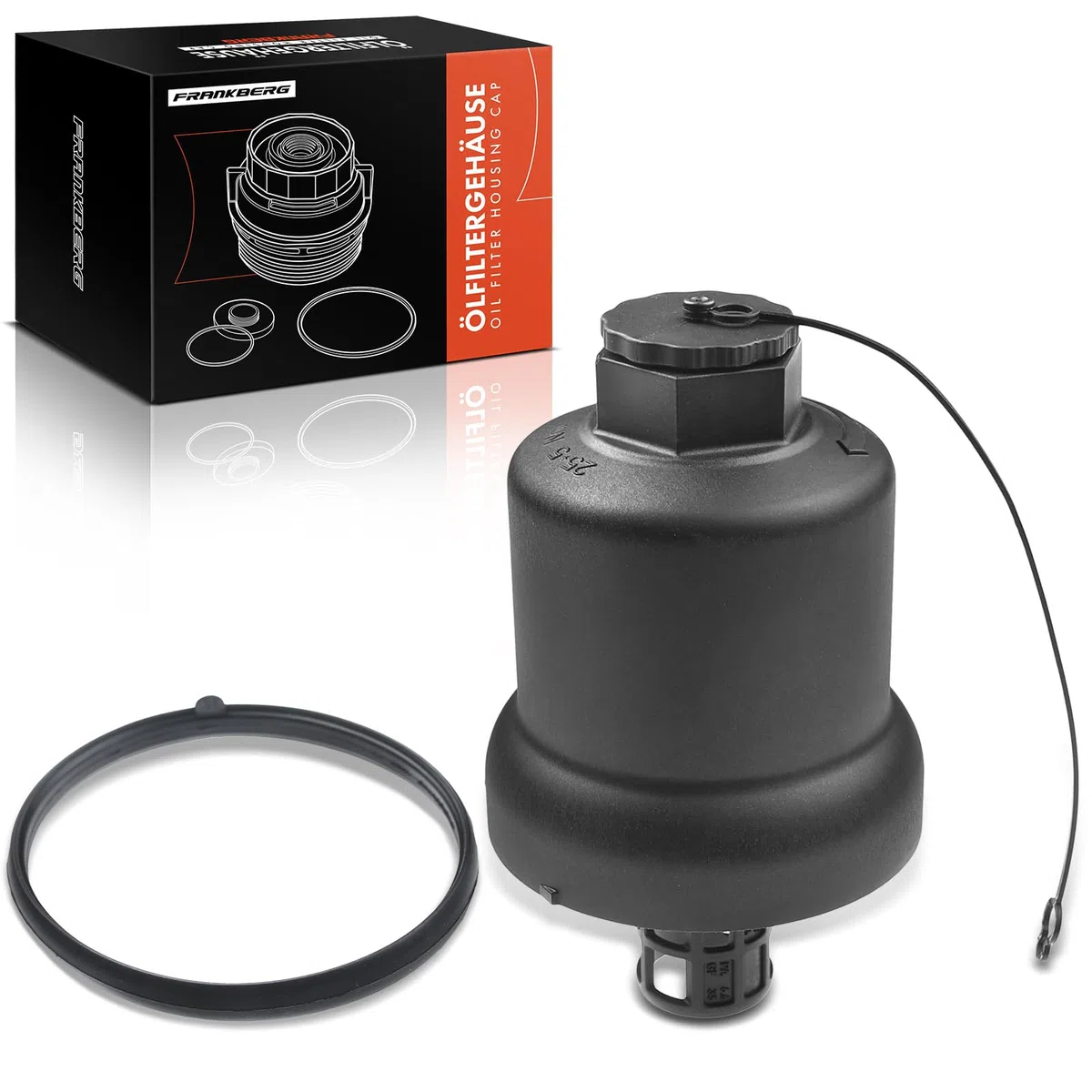 Coperchio per filtro dell'olio per A1 A3 A4 A6 TT Altea Exeo Leon Toledo Golf V III Polo 2.0L 2004-2014 06D115408A