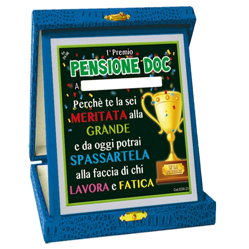 dor TARGA PENSIONE 1141-28