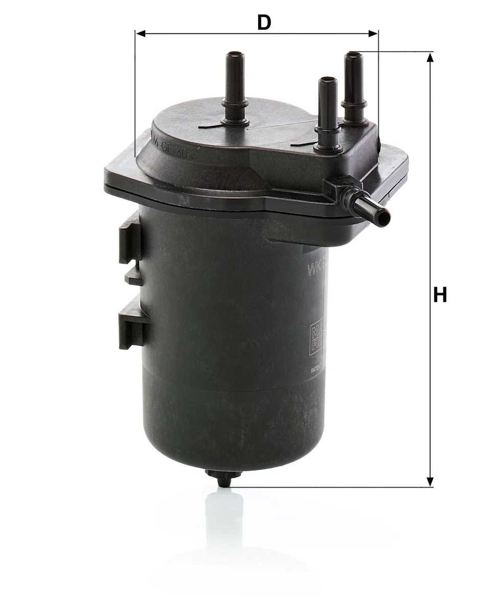 MANN-FILTER WK 939/6 Filtro carburante - per Autovetture + veicoli commeriali