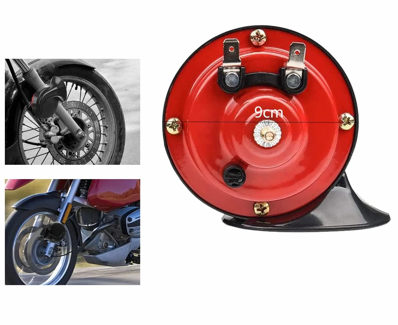 LATRAT 2 clacson da treno da 110 dB, super forte, 12 V, suono furioso, per auto, moto, bici