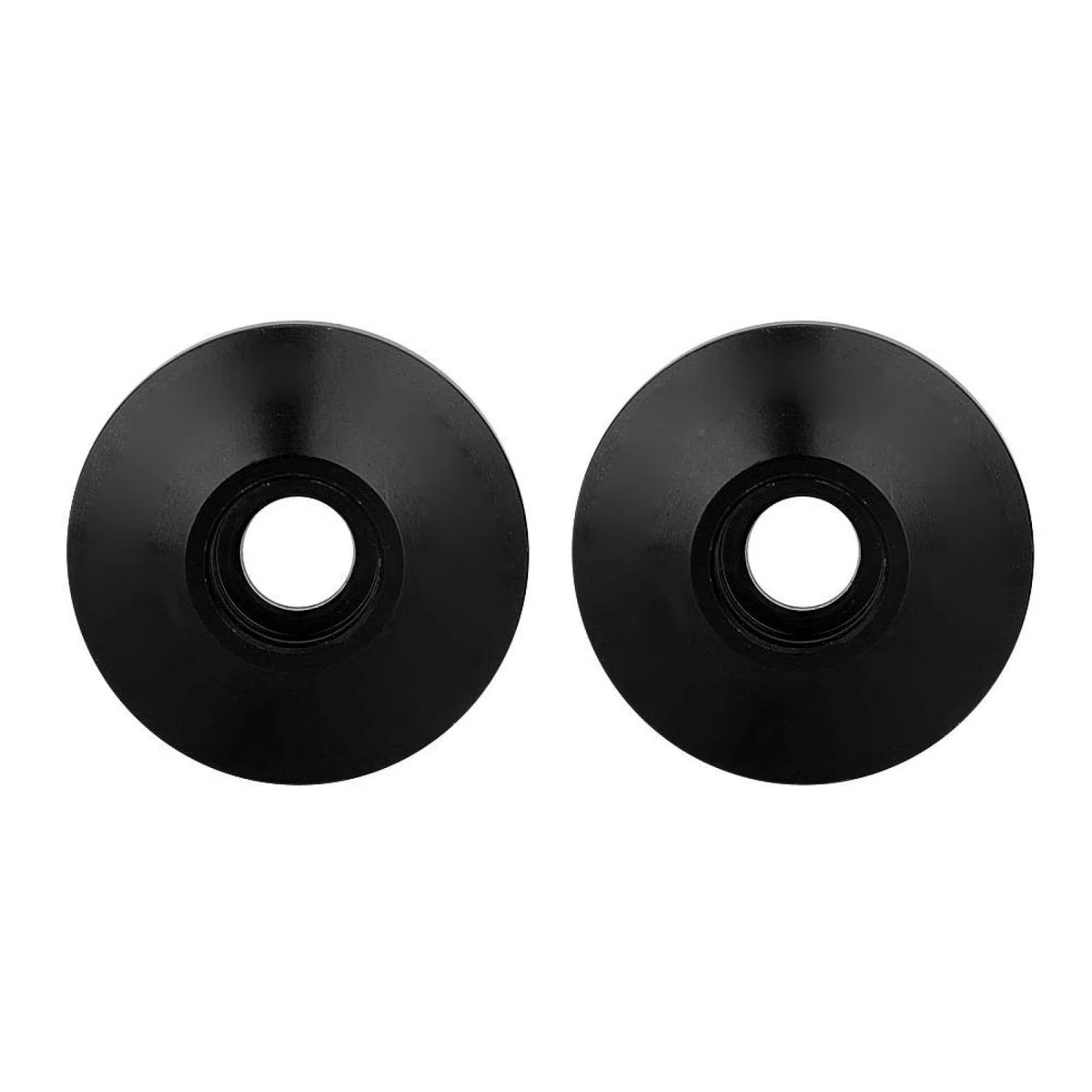 Estremità del Manubrio del Motociclo, 1 Paio di Estremità del Manubrio per Motocicletta in Lega di Alluminio CNC Universale per Motocicletta(nero)