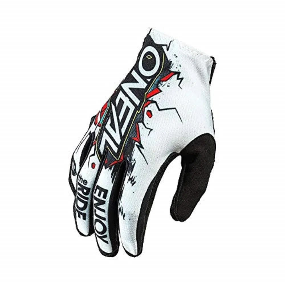 O'NEAL | Guanti da ciclismo e motocross | Bambini | MX MTB DH FR Downhill Freeride | Materiali durevoli e flessibili, parte superiore della mano ventilata | Guanto Matrix Youth