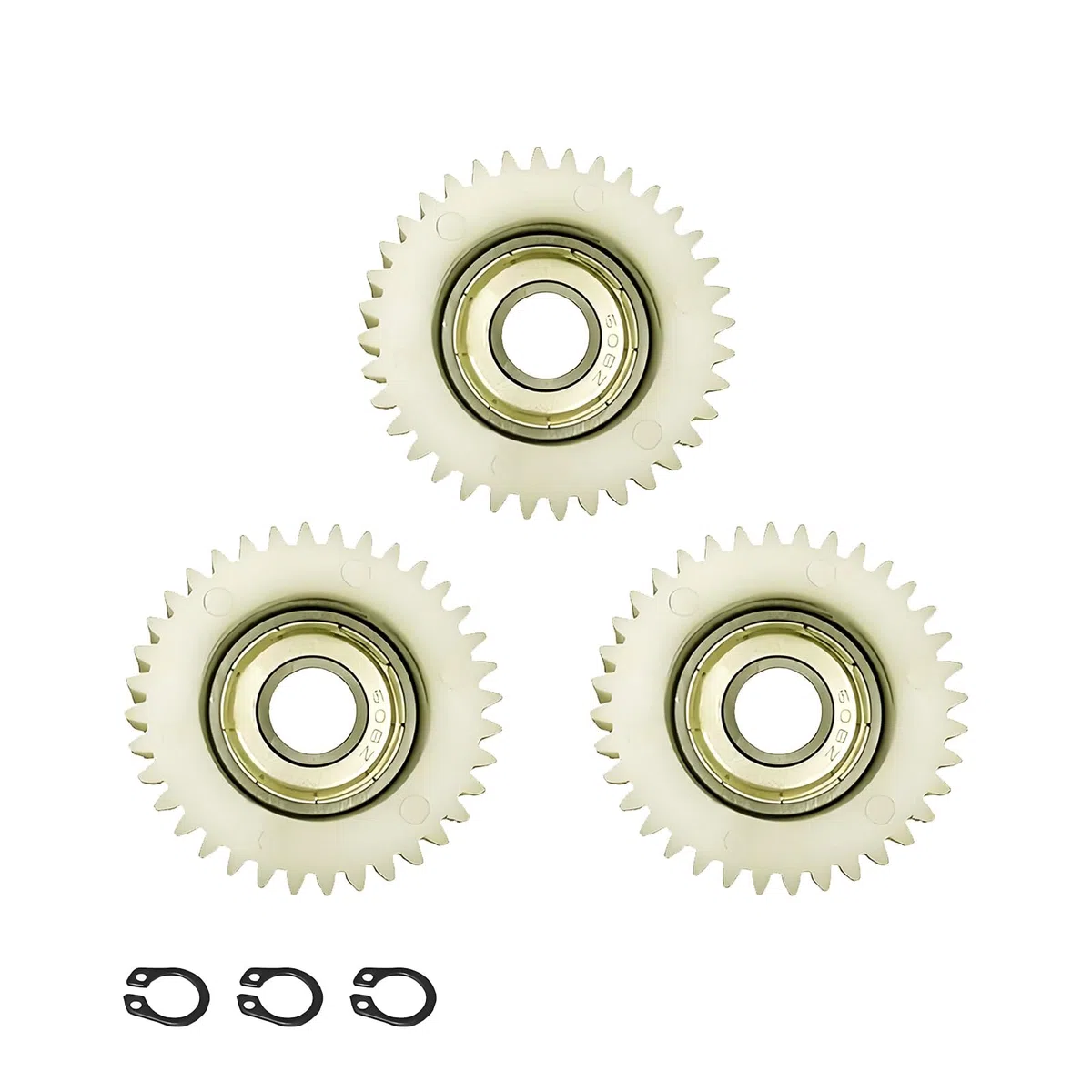 3 Pezzi Ingranaggi Planetari in Nylon a 36 Denti, 36 Ingranaggi Planetari, Mozzo della Ruota per Bici Elettrica, Compatibili con Motori, Installazione Facile e Durevole