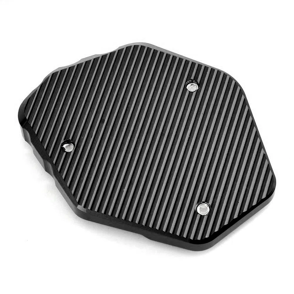 Piastra Supporto Laterale Estensione Cavalletto Moto Accessori per Yamaha TRACER 900 GT tracer900gt 2014-2018 2019 2020 tracer 900gt (Nero)