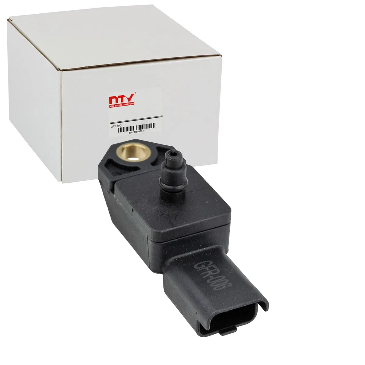 NTY Sensore, Pressione collettore d'aspirazione ECM-FR-006 Compatibile con: FORD GALAXY II, MONDEO IV, MONDEO IV Stufenheck, MONDEO IV Turnier, S-MAX