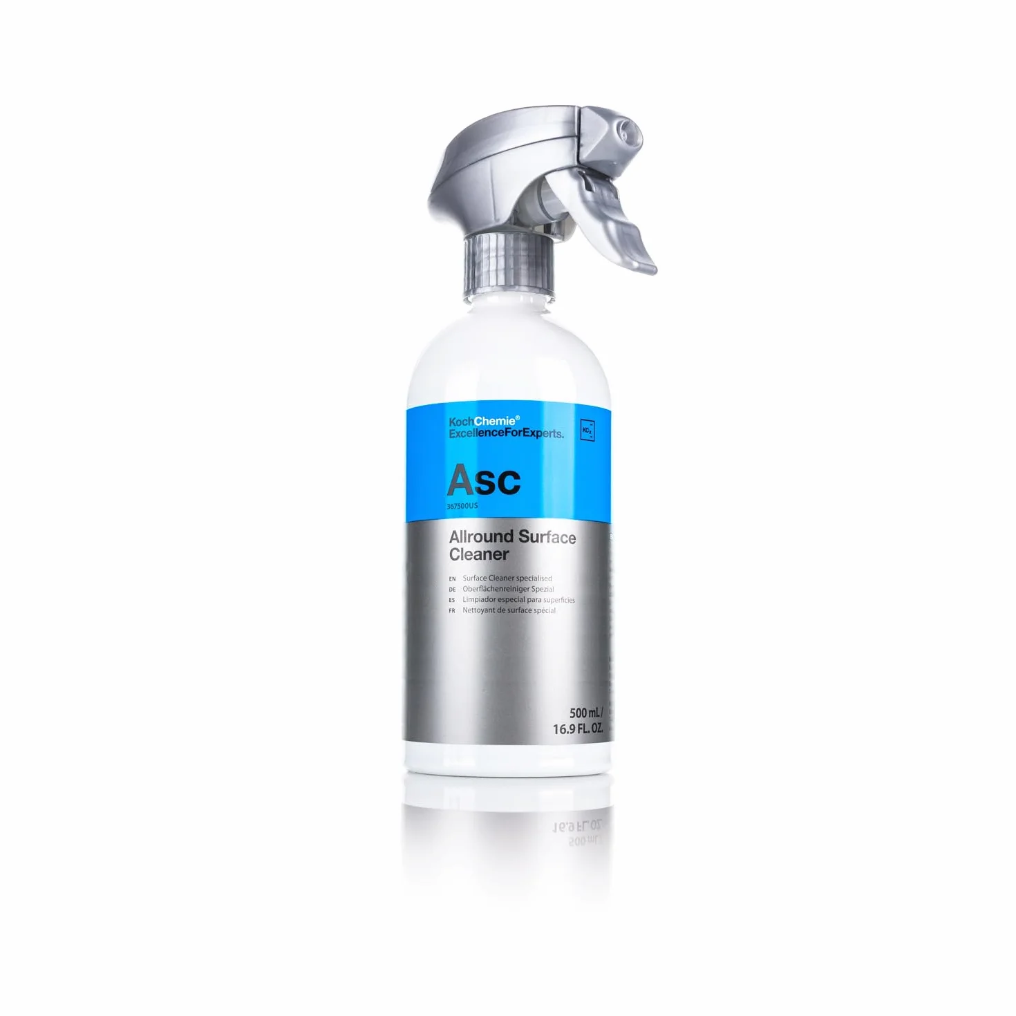 Koch Chemie - Allround Surface Cleaner, detergente speciale per superfici, per veicoli, tessuti e per la casa
