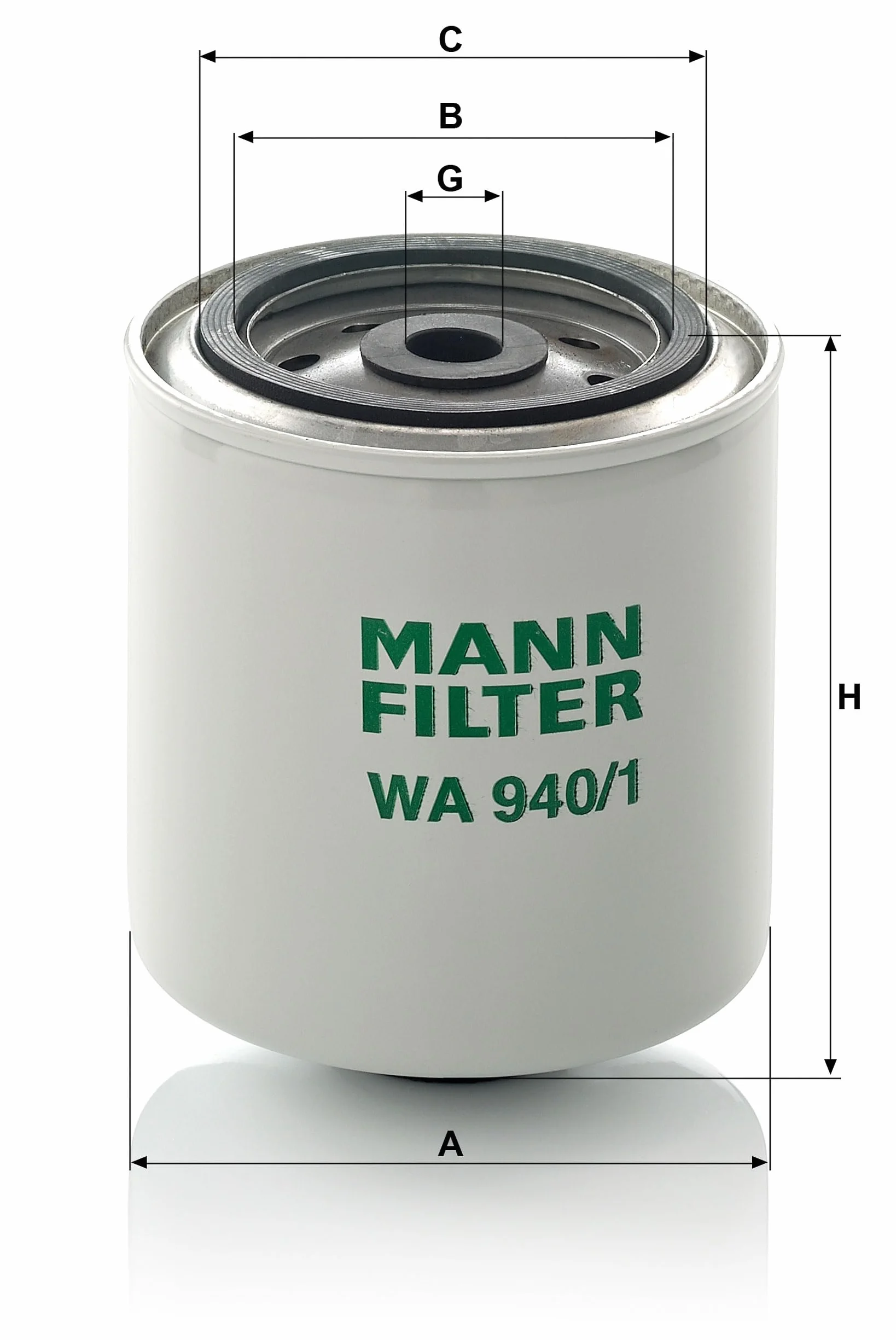 MANN-FILTER WA 940/1 Liquido refrigerante per Veicoli industriali Bus