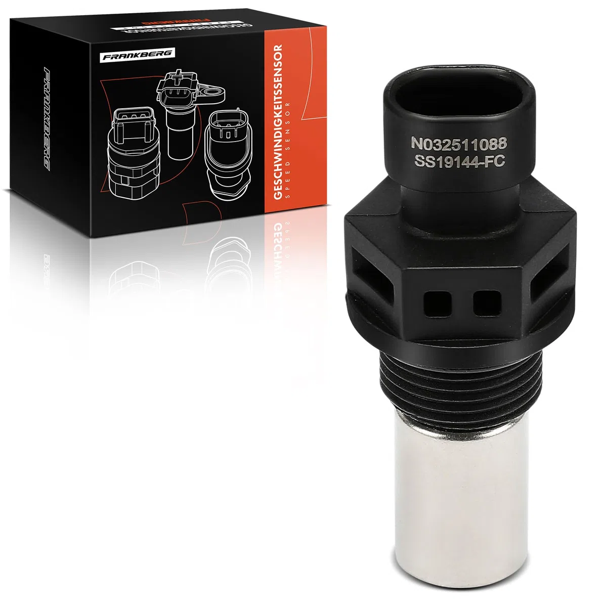 Frankberg Sensore di percorrenza Sensore albero tachimetrico Compatibile con John Deere 5045 5055 5065 9410 9450 9500 9500Sh 9510 Replace# RE519144