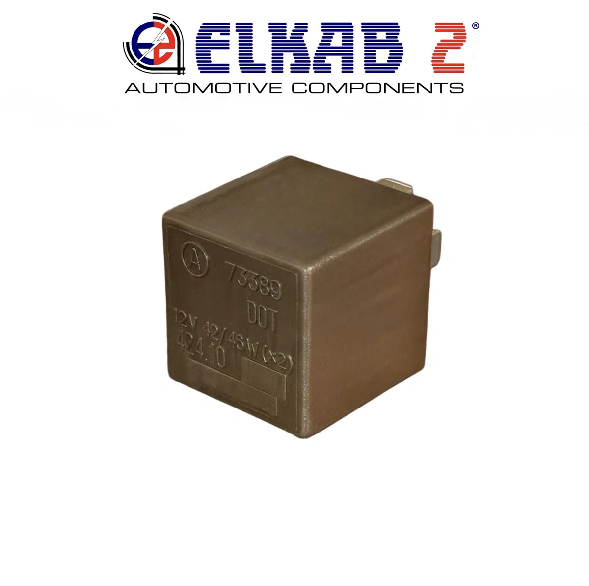 Generico Relè Marrone 12v 42/46w x2 Lampeggio indicatori di direzione, Freccie, Intermittenza Adatto per Fiat, Lancia, AlfaRomeo, Autobianchi
