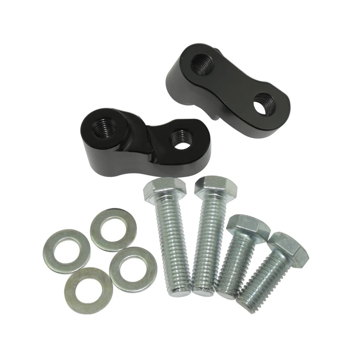 Motorcycles Cnc 1 "Kit Abbassamento Posteriore Regolabile per Harley Sportster Xl 883 1200 2005-17 Nero
