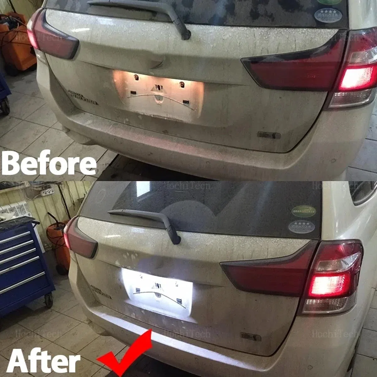 Luce LED per Targa 6000K CANBUS Senza Errori - Lampada Targa Impermeabile Bianco Ghiaccio - Compatible For Toyota Camry Corolla Prius Yaris Highlander Avalon Auris Vios Esquire EZ Noah Proace