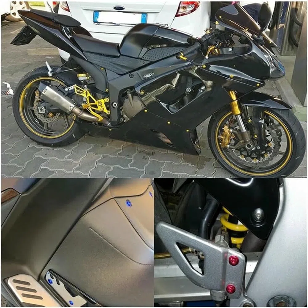Kit Completo di bulloni per carenatura Moto, per Honda Forza 125 Hornet 600 Cb125r Xadv CBR 600 RR Cbr500r Rebel 500 Viti e Dadi per carenatura in Acciaio, 177 Pezzi