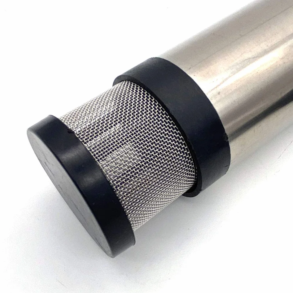 DollaTek Pompa sommersa 12v 51mm, pompa di trasferimento carburante olio auto per acqua gasolio liquido, pompa veicolo in acciaio inossidabile con accendisigari e rete filtrante staccabile