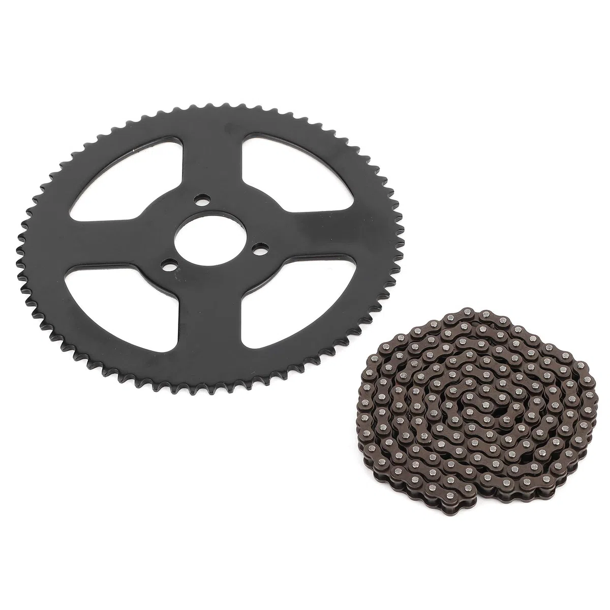 Shopping Pazzo Catene Pocket Bike, Catena Moto, Stabile per Triciclo Elettrico Mini Moto