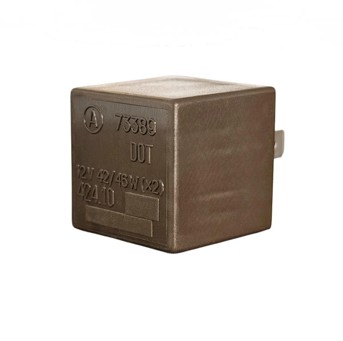 Generico Relè Marrone 12v 42/46w x2 Lampeggio indicatori di direzione, Freccie, Intermittenza Adatto per Fiat, Lancia, AlfaRomeo, Autobianchi