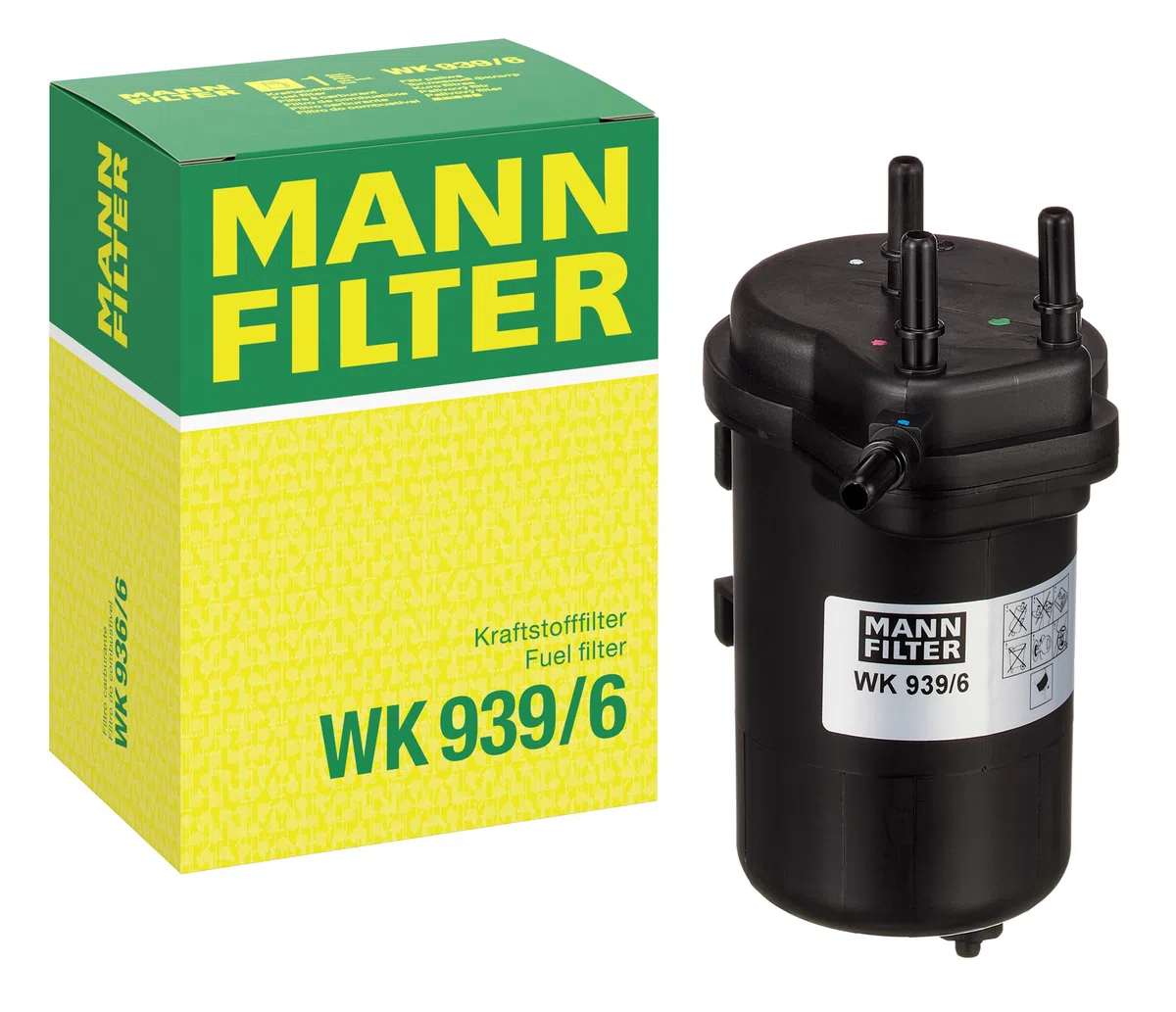 MANN-FILTER WK 939/6 Filtro carburante - per Autovetture + veicoli commeriali