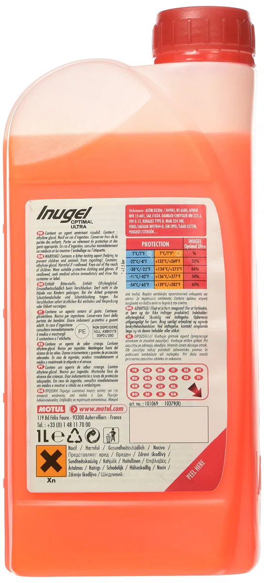 Motul Inugel ottimale Ultra 1L