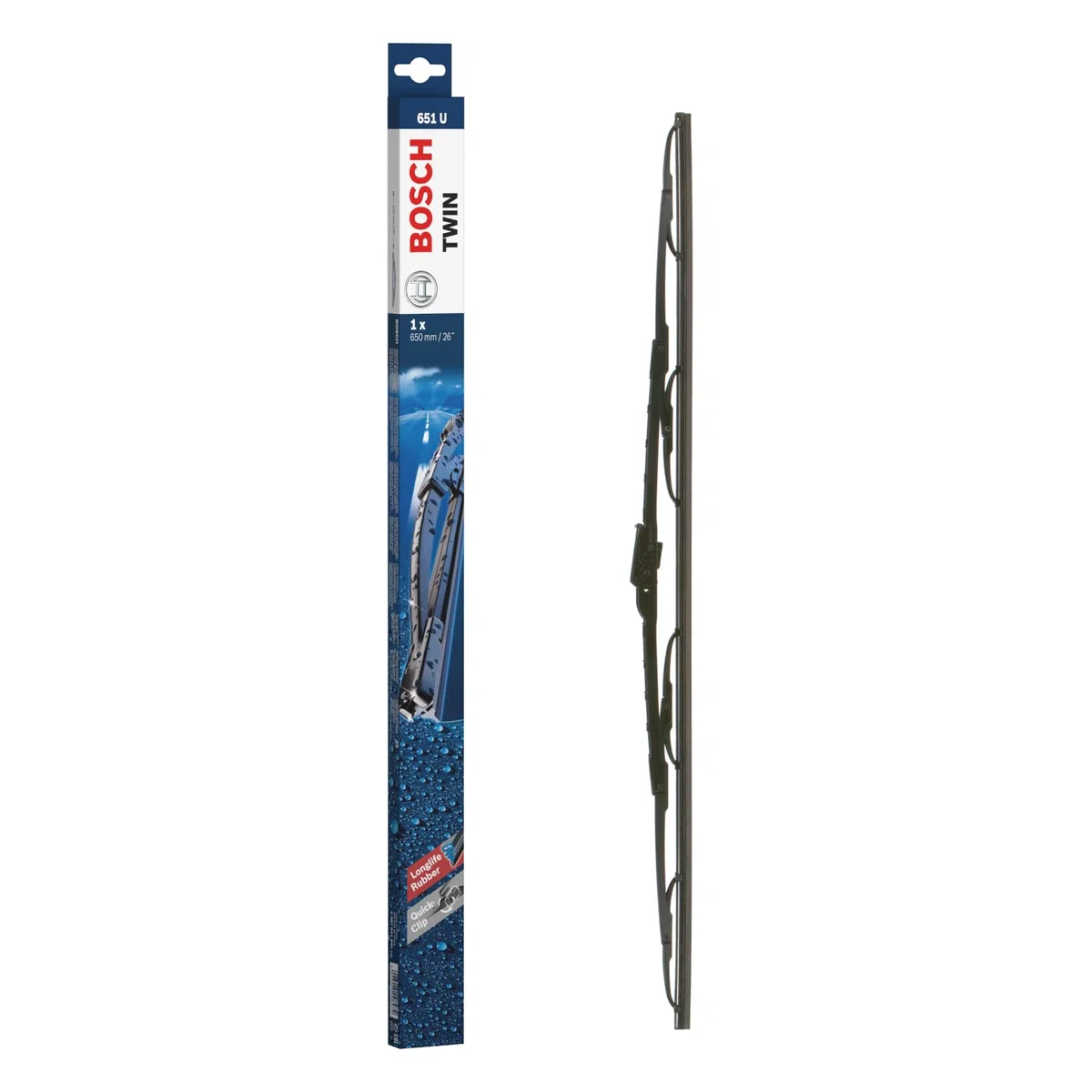 BOSCH Spazzola tergi 3397011641 Compatibile con: CITROËN C1, PEUGEOT 107, TOYOTA AYGO