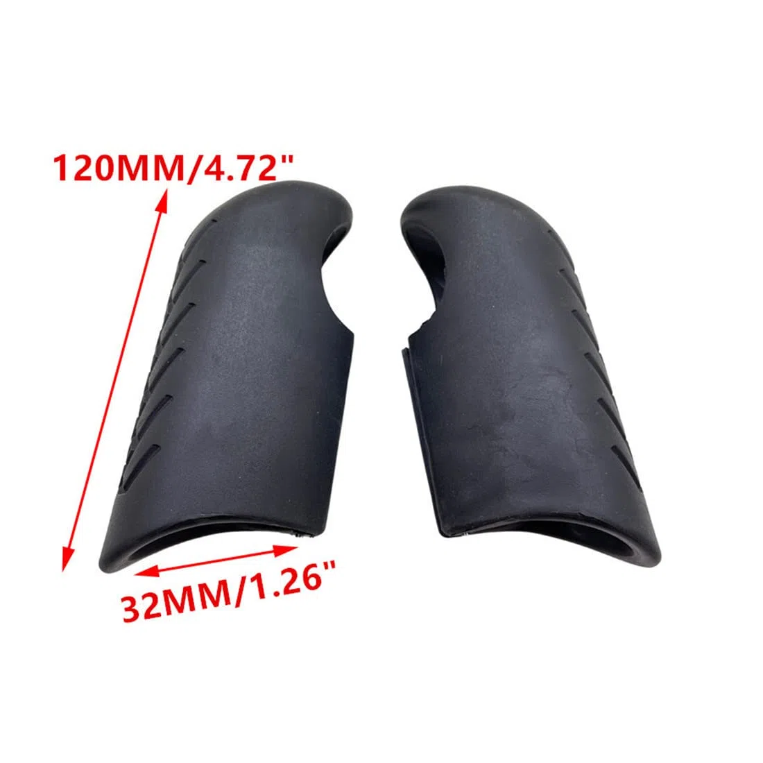 32MM/1.26" Universale Paraurti Anteriore Moto Highway Crash Bar Protezione Moto Protezione Motore Copertura in Gomma per Harley FLHT FLHR FLHX FLTR FLHTCUTG FLHXXX