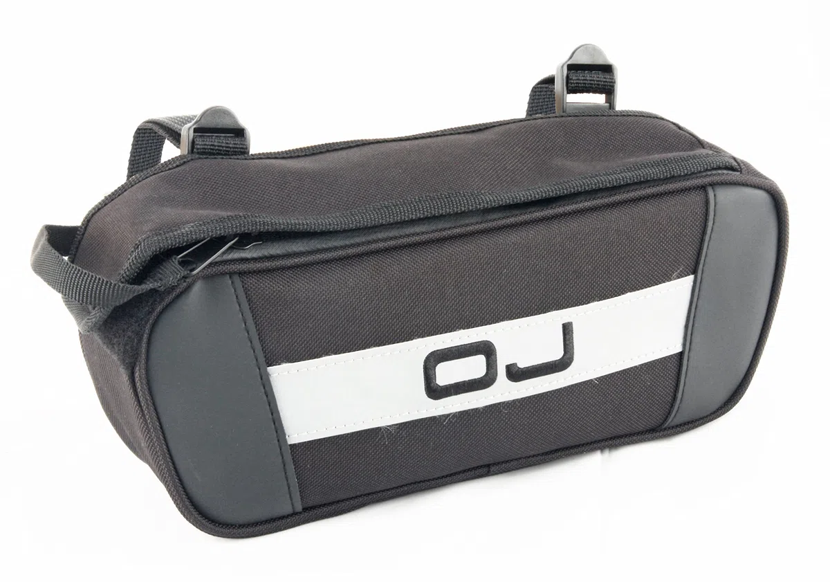 OJ M0990 Pocket Borsa Porta Accessori Universale in Poliestere – Sistema di Fissaggio con Cinghie Regolabili, Ideale per Moto e Scooter, Compatta e Resistente per Uso Quotidiano