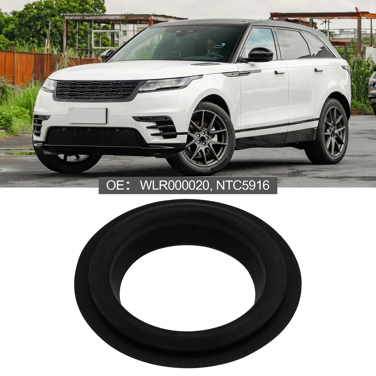 1 Pz Guarnizione Sigillante Tappo Carburante WLR000020/NTC5916 Gomma Compatibile con Land Rover Defender 90/110 Td5 Tdci