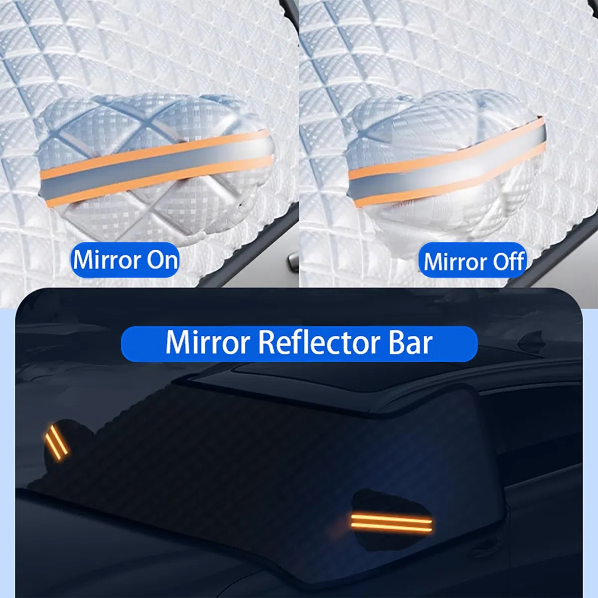 Copertura per Parabrezza Parasole Auto - 1 Pezzo, Argento, Coprisole Autos Parabrezzaer, Adatto per Berlina, Pieghevole, Protezione uv, Protezione Neve,Gelo, Protezione Polvere