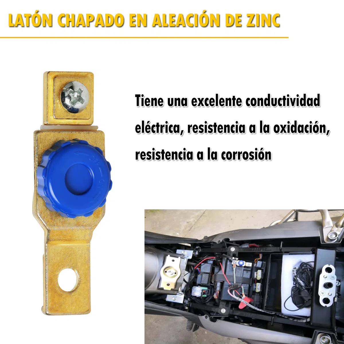 Interruttore di Separazione della Batteria, Staccabatteria 12V 80A, Interruttore Principale della Batteria per Moto Auto Camion Barca Veicoli da Poweka (2 Pezzi)