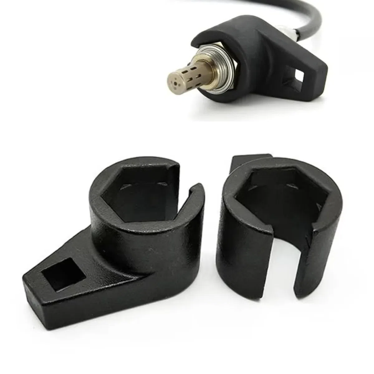 Presa per Sensori di Ossigeno 22mm 3/8"Strumento per la Rimozione della Chiave del Sensore dell'ossigeno per la Universal Car