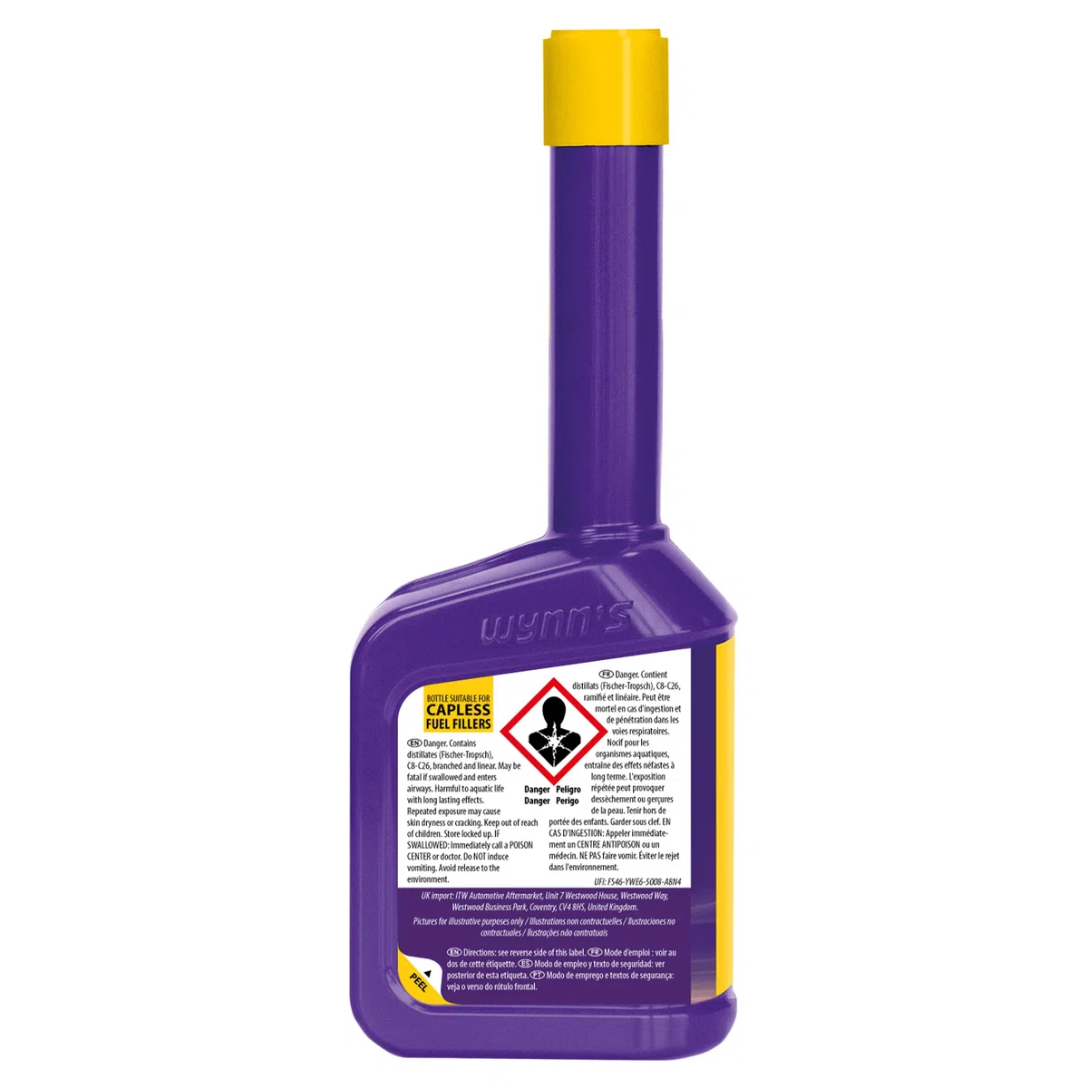 Wynns 31563B - Additivo di Pulizia per Motori Diesel, Linea: Diesel Turbo Cleaner