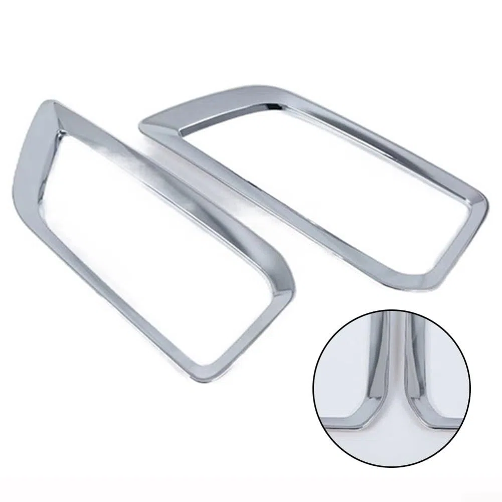 Elegante Chrome Trim per for hyundai Per Encino e Per Kona 2018 2021 Anteriore Fendinebbia Lampade Facile Installazione