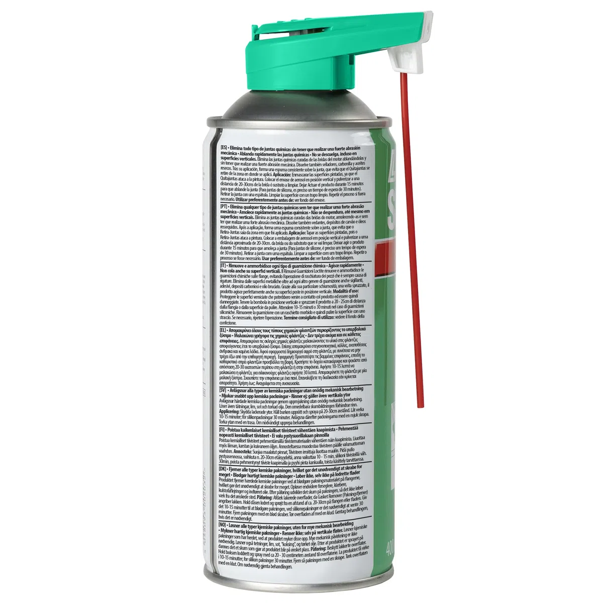 LOCTITE SF 7200, Rimuovi guarnizioni liquide o preformate, Pulitore spray rapido a base solvente, Spray guarnizioni per alluminio e metalli, 1 flacone spray da 400ml
