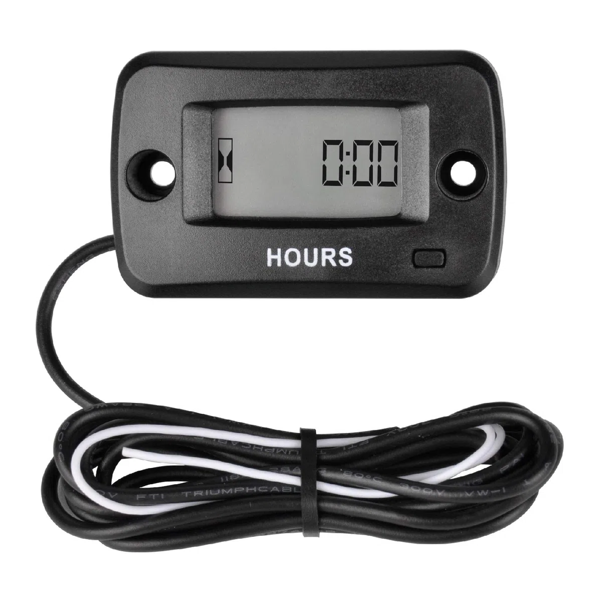 Jayron Digital LCD Contaore Impermeabile Motore a benzina Contaore Contatore Manutenzione Azzerabile Per Paramotori Motoseghe Generatori Rasaerba Marine Barche