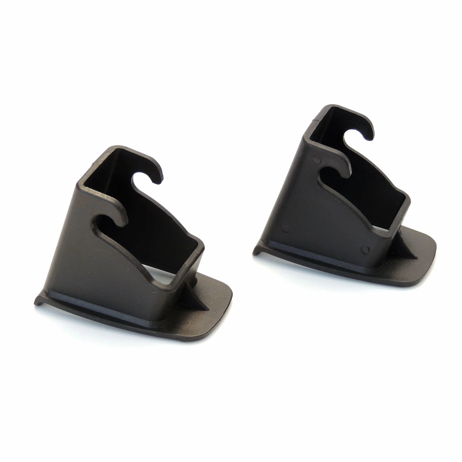 isofix guida di inserimento, sistemi di fissaggio universali per seggiolini auto, nero (4 pezzi nero)