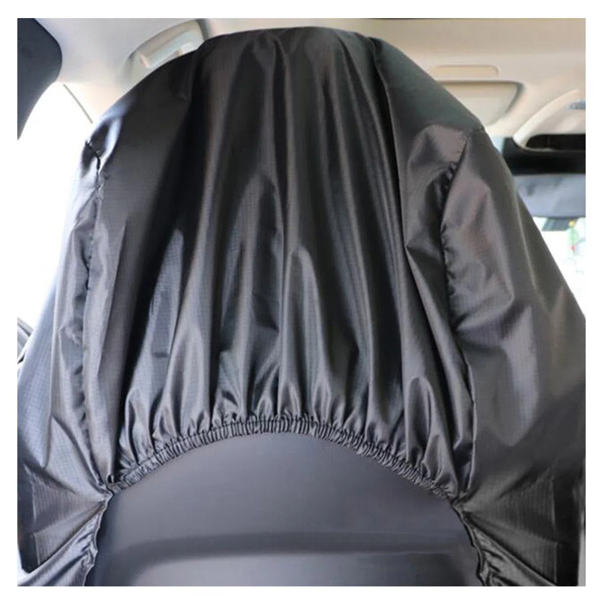 Coprisedili Universali per Auto, 2 x Coprisedili per Auto Impermeabili Protezione del Sedile con 1Tasca con Cerniera Adatti Alla Maggior Parte Delle Auto