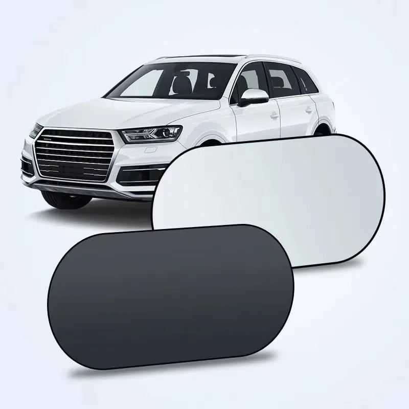 Parasole Lunotto Posteriore per Fiat Panda, Protezione UV con Ventose, Telaio in Metallo con Memoria Pieghevole, 98x49 cm, 1 Pezzo