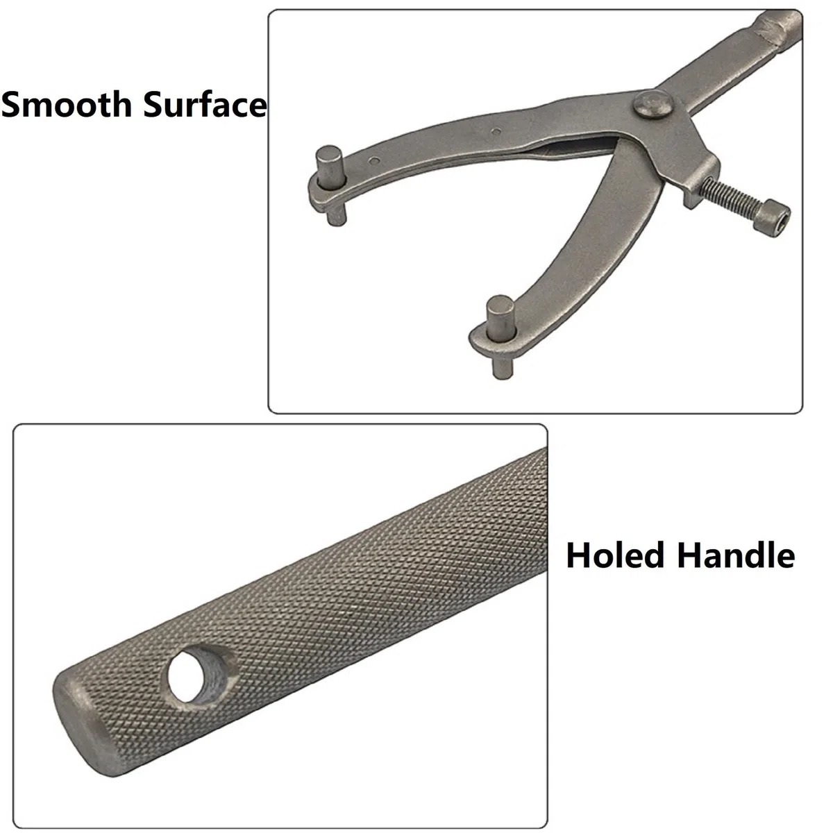 Chiave Blocca Volano,Chiave Frizione per Volano,Strumento Chiave Frizione Regolabile, Strumento Chiave per Volano, Chiave Frizione Supporto Forma di Y per Moto Scooter Volano Variatore Rimozione