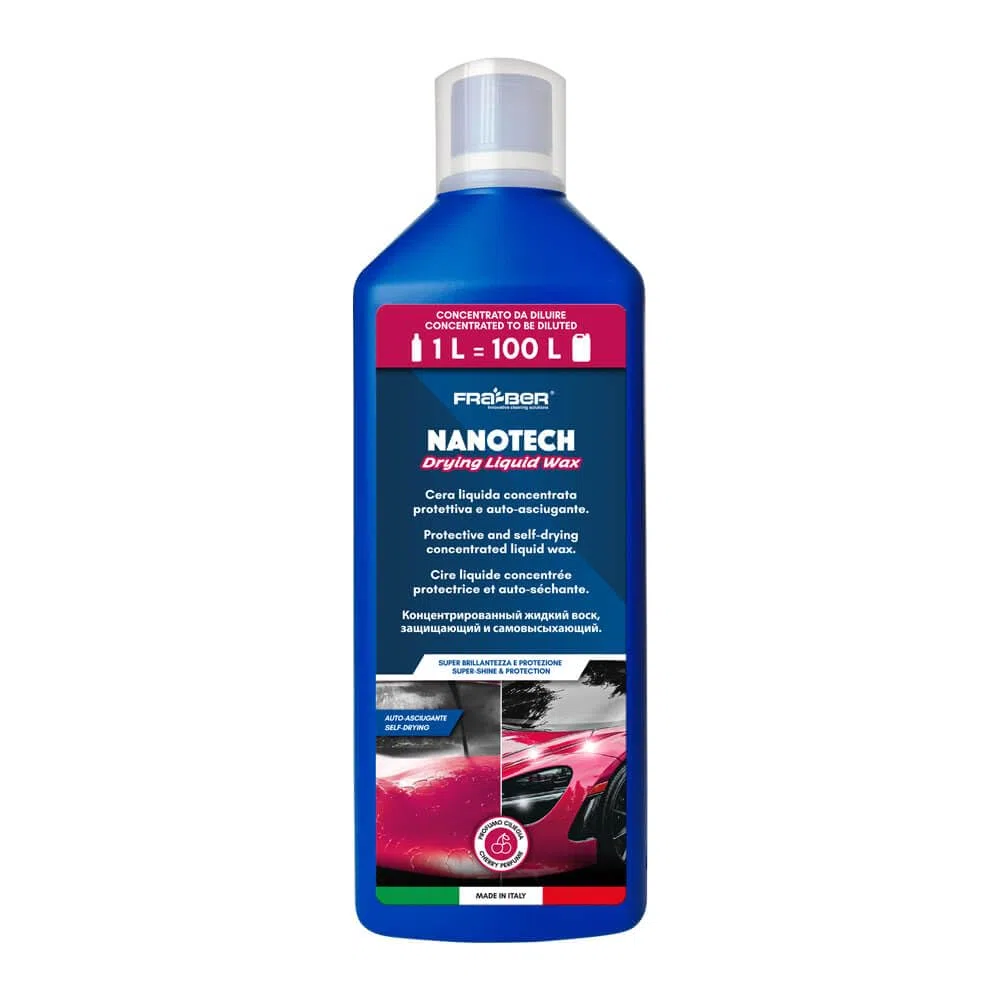 cera concentrata liquida protettiva e autoasciugante NANOTECH 1000ML FRA-BER
