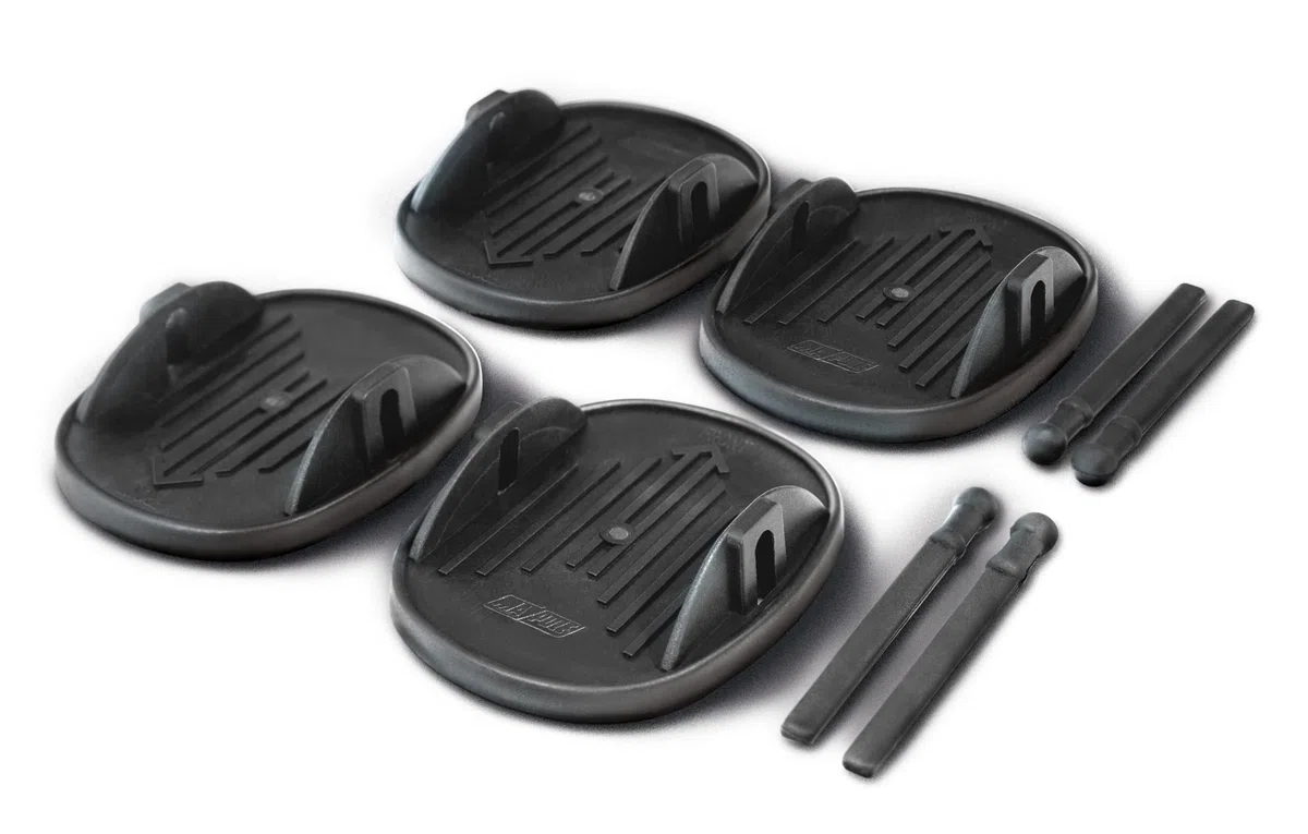 Maypole MP4976 - Set di 4 Supporti di Fissaggio per roulotte