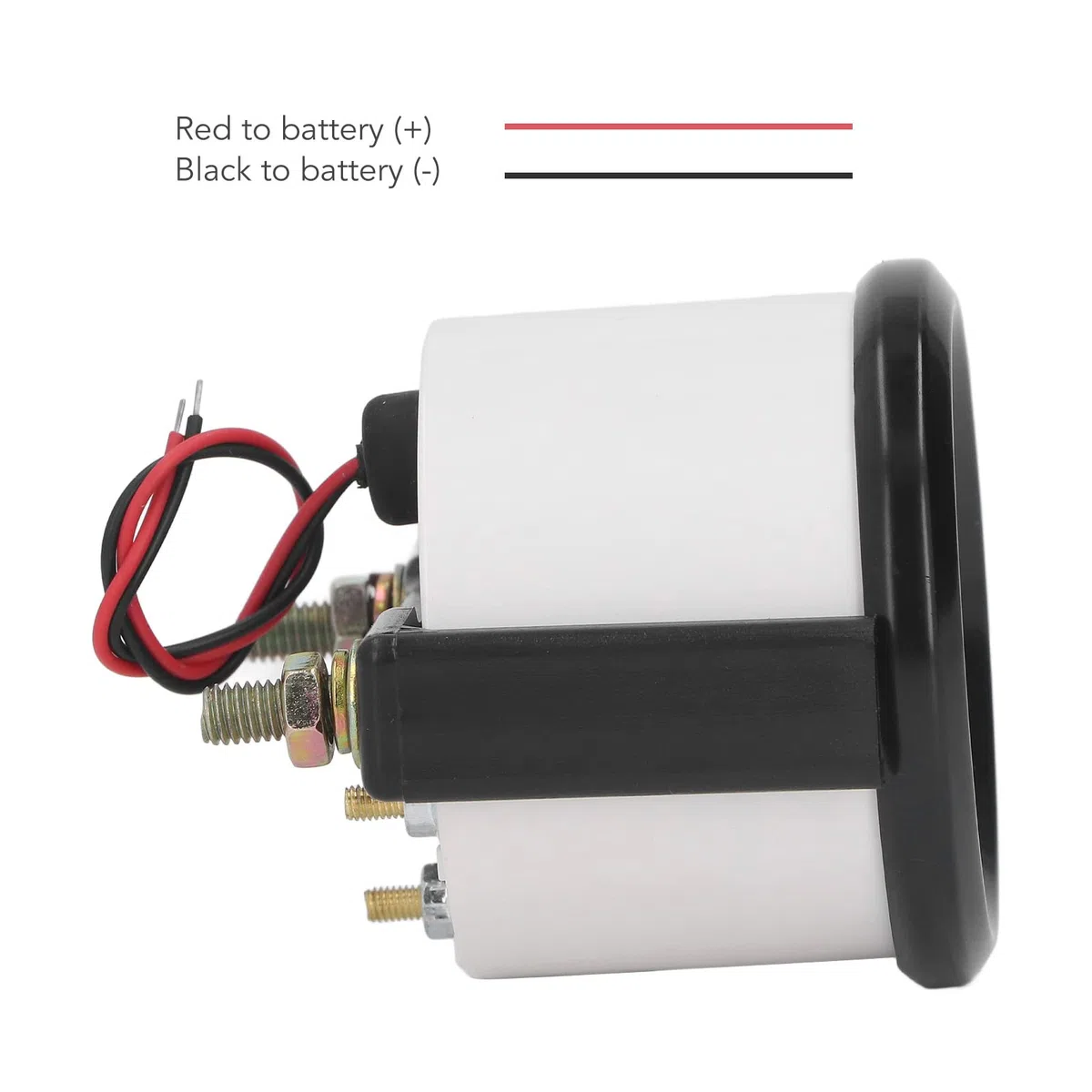 Indicatore Livello Carburante Universale da 2 Pollici Misuratore Serbatoio Carburante Moto con Retroilluminazione a LED Per Modelli Modificati a Benzina