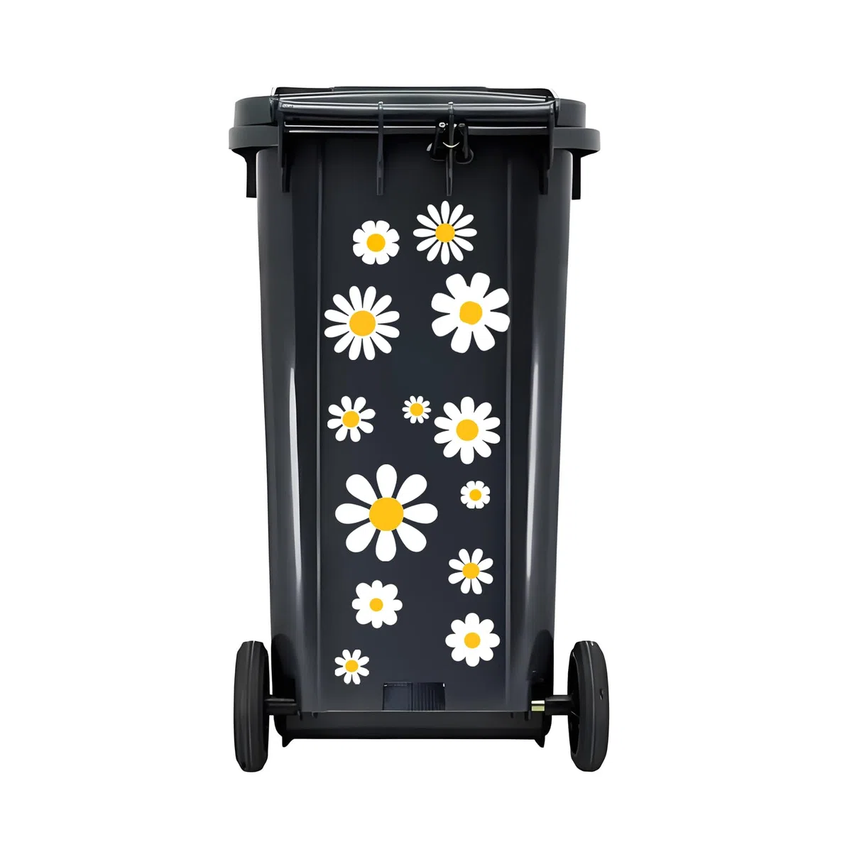 82 PCS Margherita Adesivi per Auto,Fiore Decalcomania Dell'autoadesivo Dell'automobile,Decorazioni Vinile Automotive Decorazione Esterna Adesivo Autoadesivo per Porte Finestre Pareti Muro Moto Camper