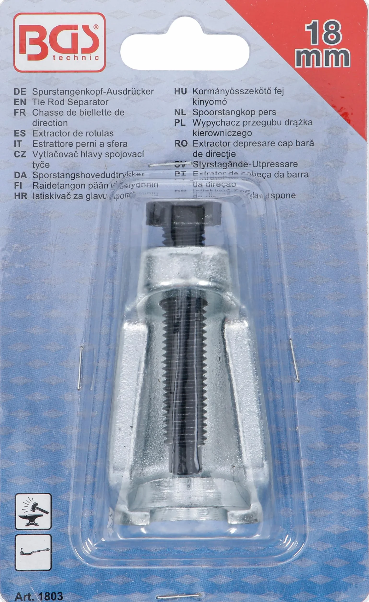 BGS 1803 Estrattore perni a sfera 18 mm