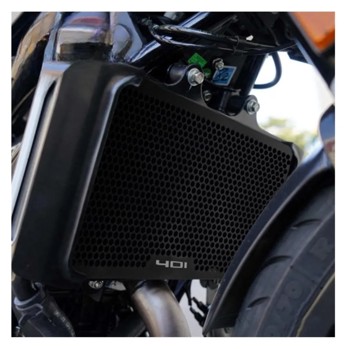 Moto Radiatore Griglia di Protezione Copertura Compatibile Con Svartpilen 401 VITPILEN 2018-2022 Accessori(401 logo)