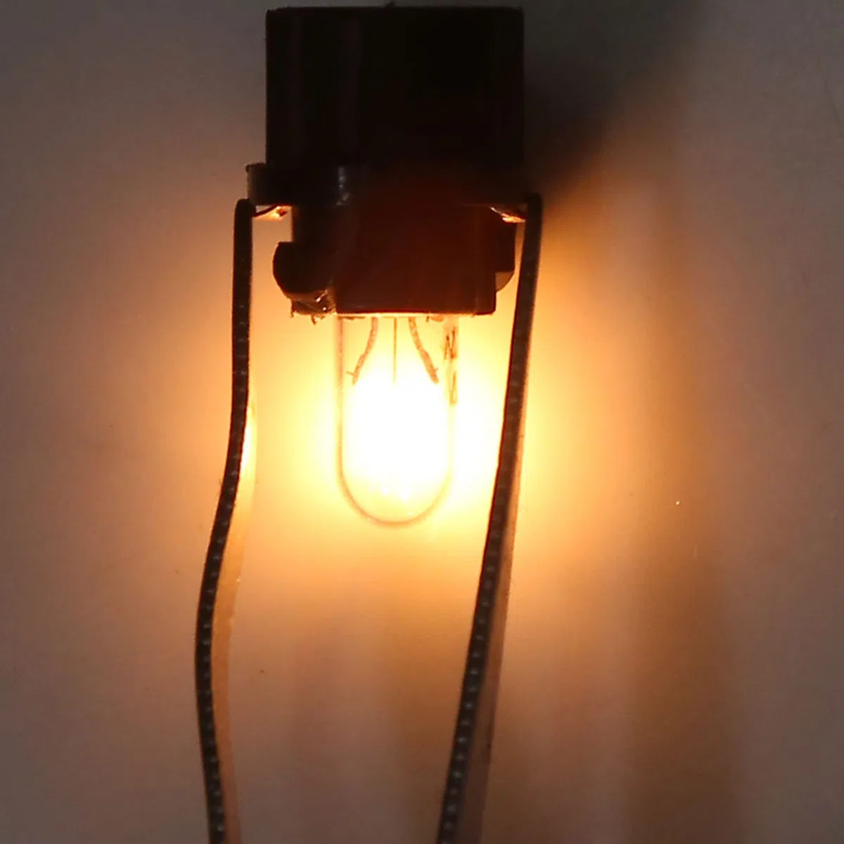 Sourcingmap 5PCS t5-v2 ambra LED indicatore cruscotto segnale lampadine per auto interno