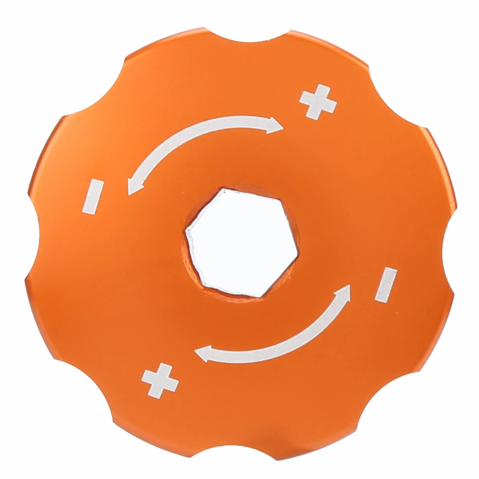 Pomello Rotazione Bullone Regolazione Ammortizzatore Posteriore Compatibile con 950/990 Adventure(arancia)