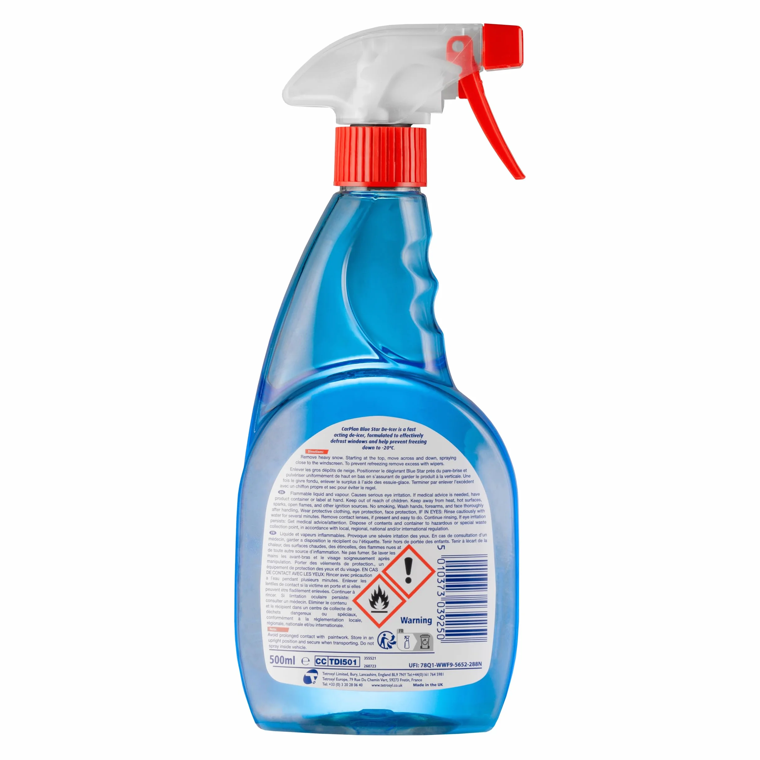 Carplan Blue Star Trigger De-icer 500 ml