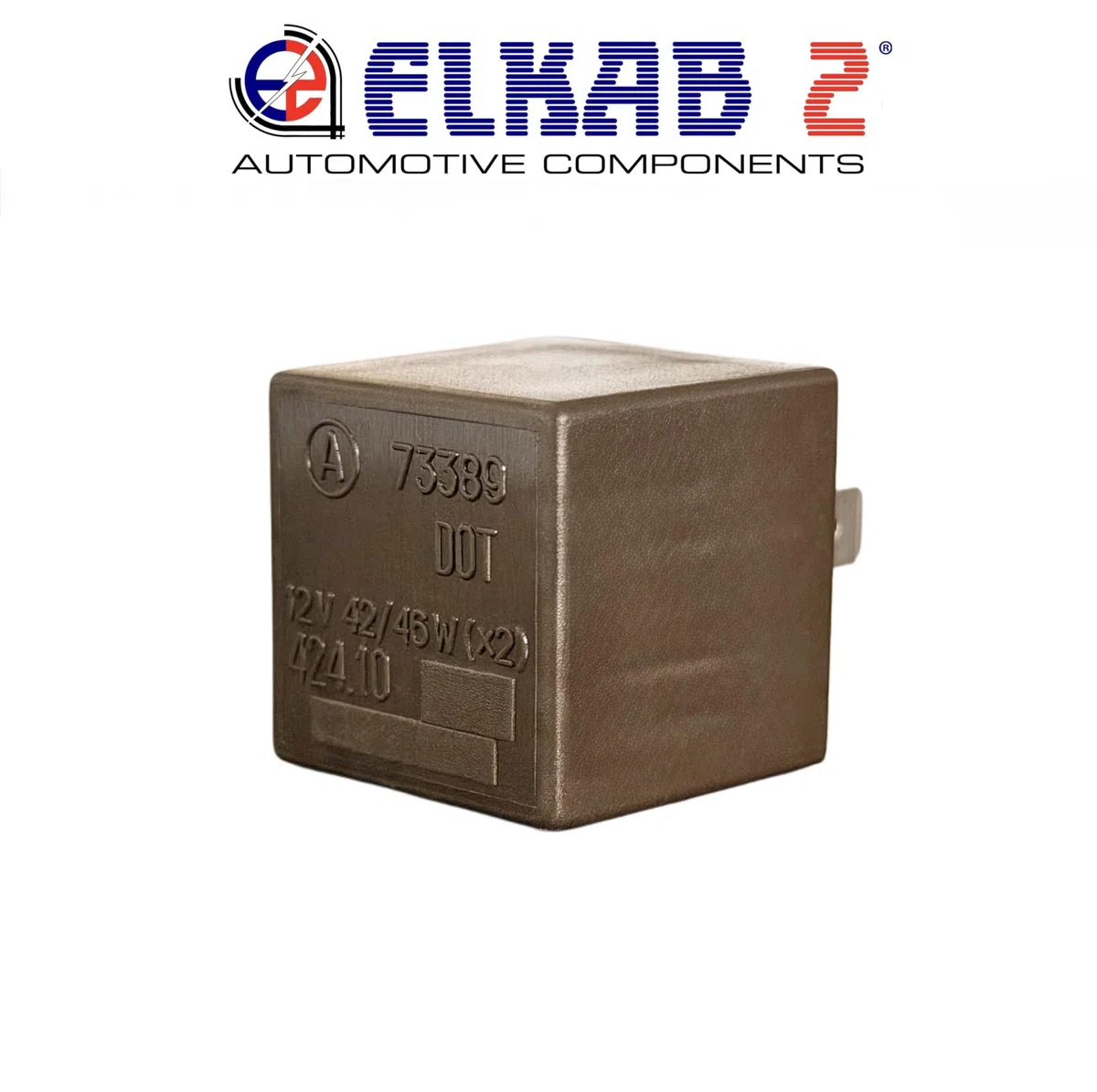 Generico Relè Marrone 12v 42/46w x2 Lampeggio indicatori di direzione, Freccie, Intermittenza Adatto per Fiat, Lancia, AlfaRomeo, Autobianchi