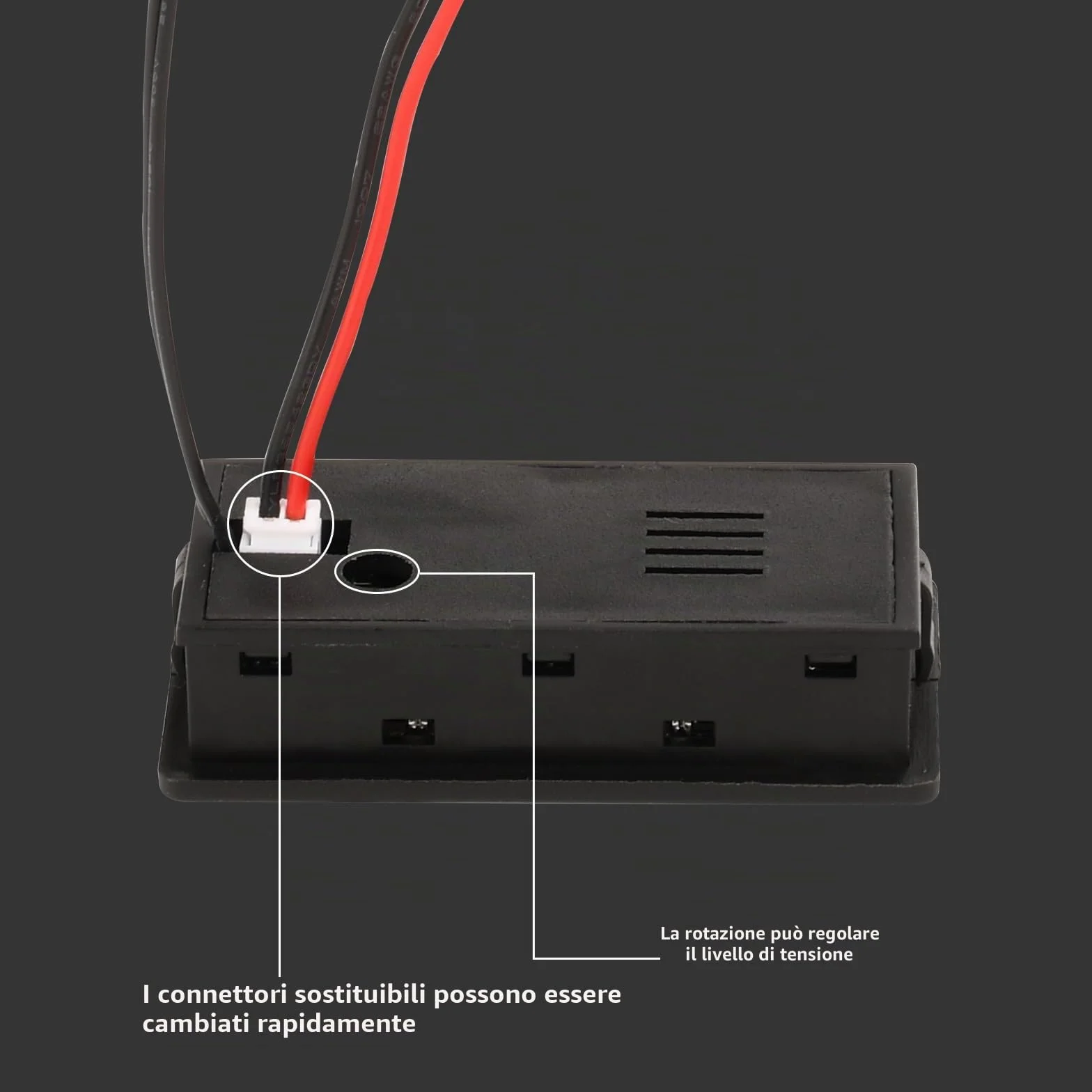 diymore protezioni batteria 12-84 V, indicatore DC 8-100 V, allarme estivo, temperatura per auto, barche, camper