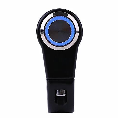 Keenso Interruttore di Controllo Manubrio, 7/8 "22mm in Lega di Alluminio Resistente alle intemperie Interruttore di Montaggio Manubrio del