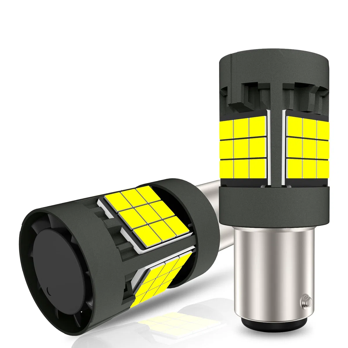 Sycreek Lampadina 1157 BA15D LED, Canbus Senza Errori 7528 1016 Estremamente Luminoso 4000LM 30W Led Sostituzione Auto Retromarcia Freno Luce Di Svolta,6500k Bianco